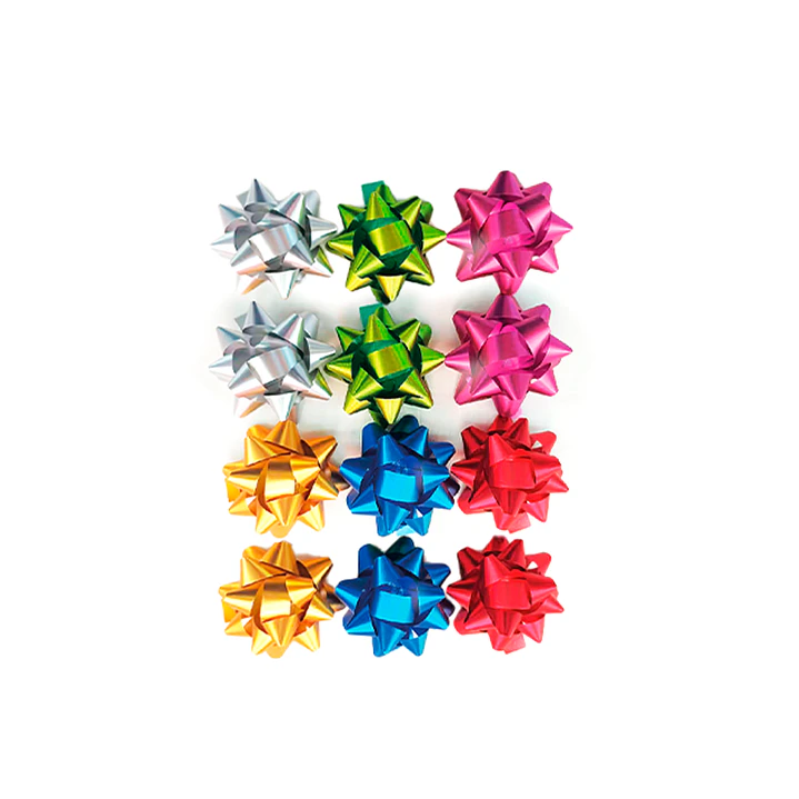Set 12 Rositas 5cm Metal 1 Uni