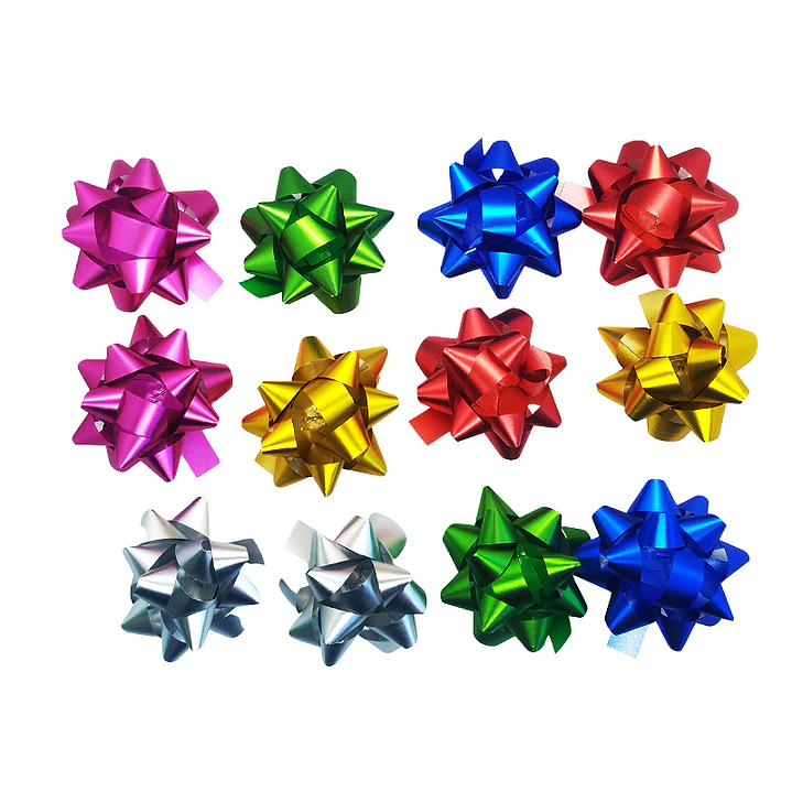 Set 12 Rositas 5cm Satín 1 Uni