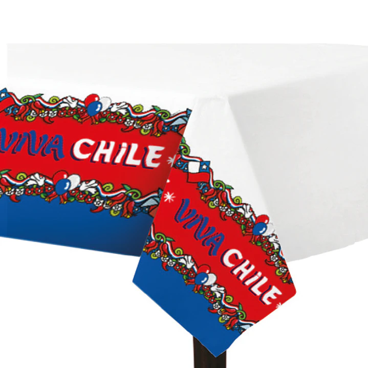 Mantel Viva Chile 108x180cm 1 Uni