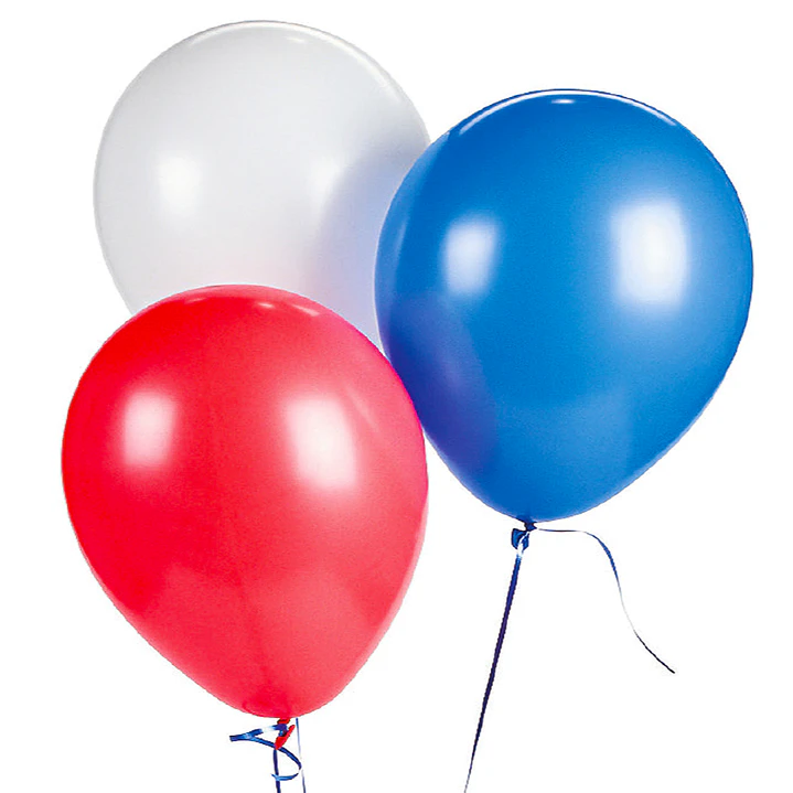 Globo Liso Glam #9 Tricolor 25 Uni