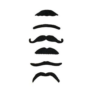 Set 6 Uni Bigote Diseños Surtidos 1 Uni