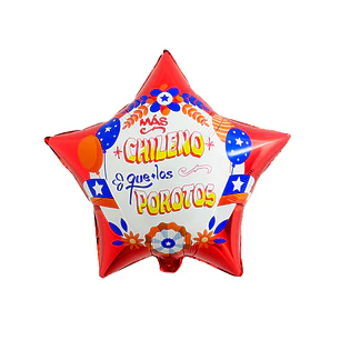 Globo Foil 18 Mas Chileno que