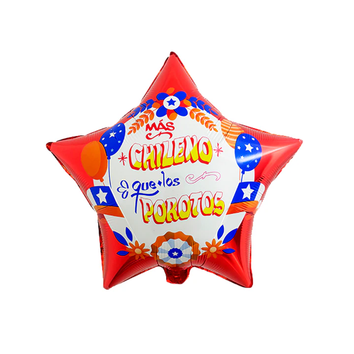 Globo Foil 18 Mas Chileno que