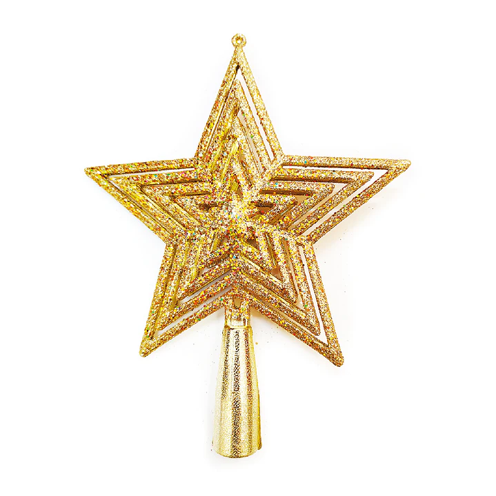 Estrella Arbol Dor 18X15Cm 1 Uni