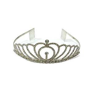 Tiara Metálica Corazón 1 Uni