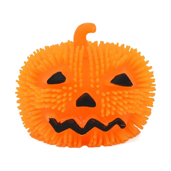 Calabaza Naranja Puffer Con Luz 1 Uni