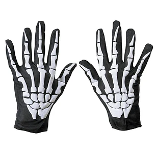 Guantes Esqueleto Adulto Gid 2 Uni 