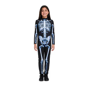 Disfraz Esqueleto Niña Talla 7-9 1 Uni
