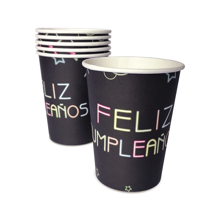 Vaso Fc Neg/Col 6 Uni 1