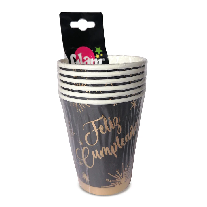 Vaso Fc Neg/Dor 6 Uni 2