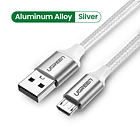 CABLE UGREEN MICRO USB 3A 2 METROS 7