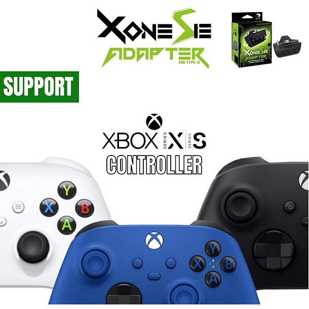 Brook X ONE Adapter SE - Conecta tu control Xbox Series XS y Elite en Switch, PS5 ,PS4 ,Xbox y PC 2