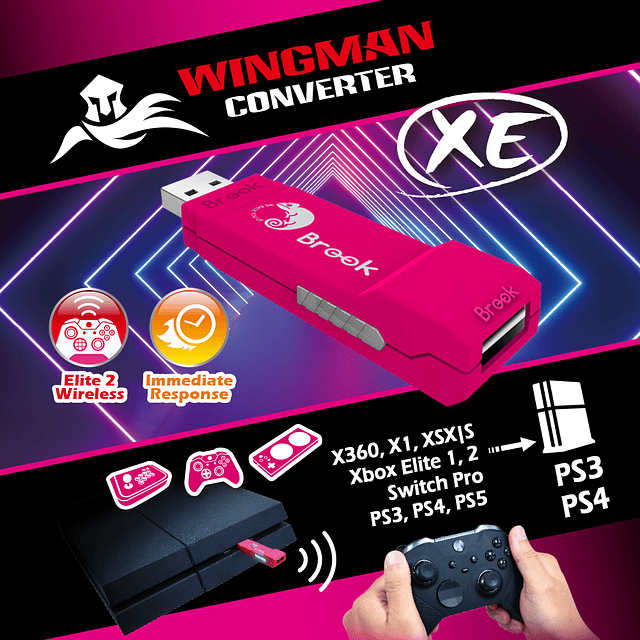 Brook Wingman XE - Multi-Consolas PlayStation