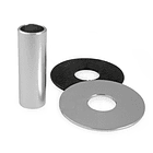 KDiT JLF-CD Dust & Shaft Cover Aluminio 6