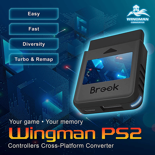 Brook Wingman PS2 Super Converter 2