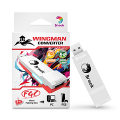 Adaptador Brook Wingman FGC - Compatible con PS5, PS4 y PC Xinput