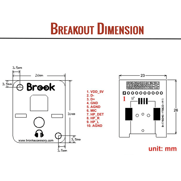 Brook Wireless Fighting Board PS4 / PS3 / SWITCH / PC 6