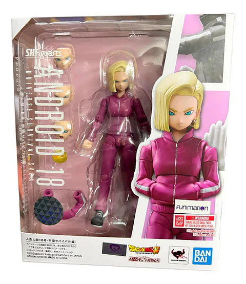 S.H Figuarts Android 18 Dragon Ball Super Androide 18 Jp