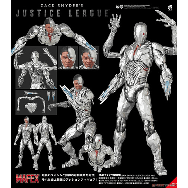 Mafex Cyborg Justice League - Cyborg Zack Snyder's 5