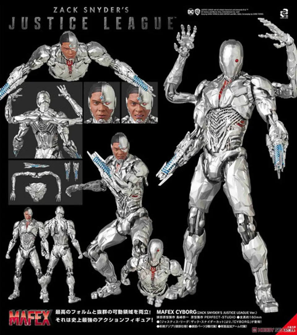 Mafex Cyborg Justice League - Cyborg Zack Snyder's 5