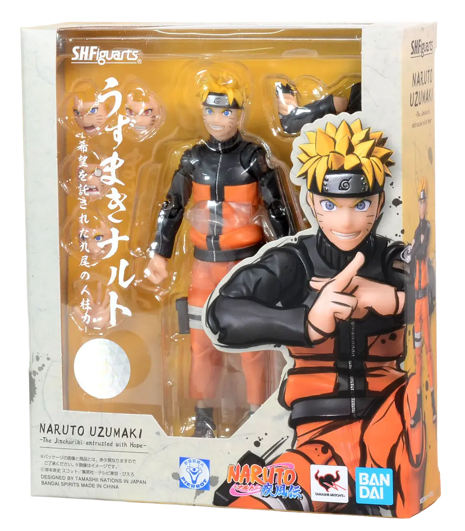 S.h Figuarts Naruto Uzumaki - Naruto Shippuden 2