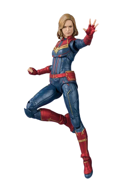 (Artículo usado: A/CAJA: B) S.H.Figuarts Captain Marvel