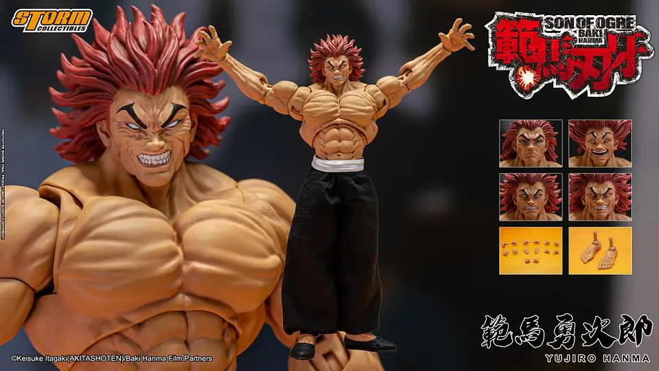 STORM COLLECTIBLES Yujiro Hanma 1/12 Baki Hanma: Son of Ogre 3