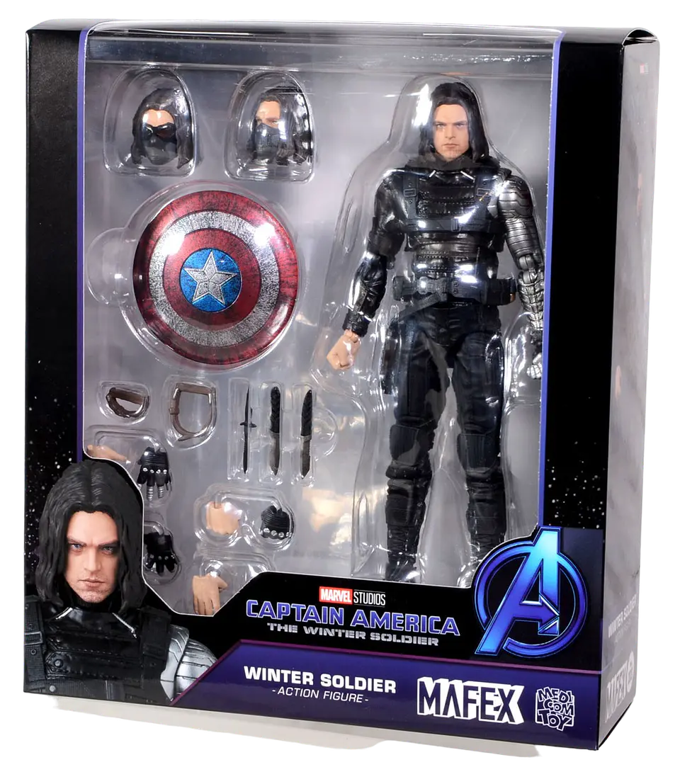 MAFEX Winter Soldier - Captain America: The Winter Soldier 2