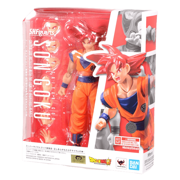 S.H.Figuarts Super Saiyan God Son Goku 2