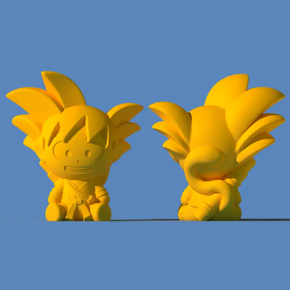 Figura Chibi Goku Dragon Ball - 16cm 2
