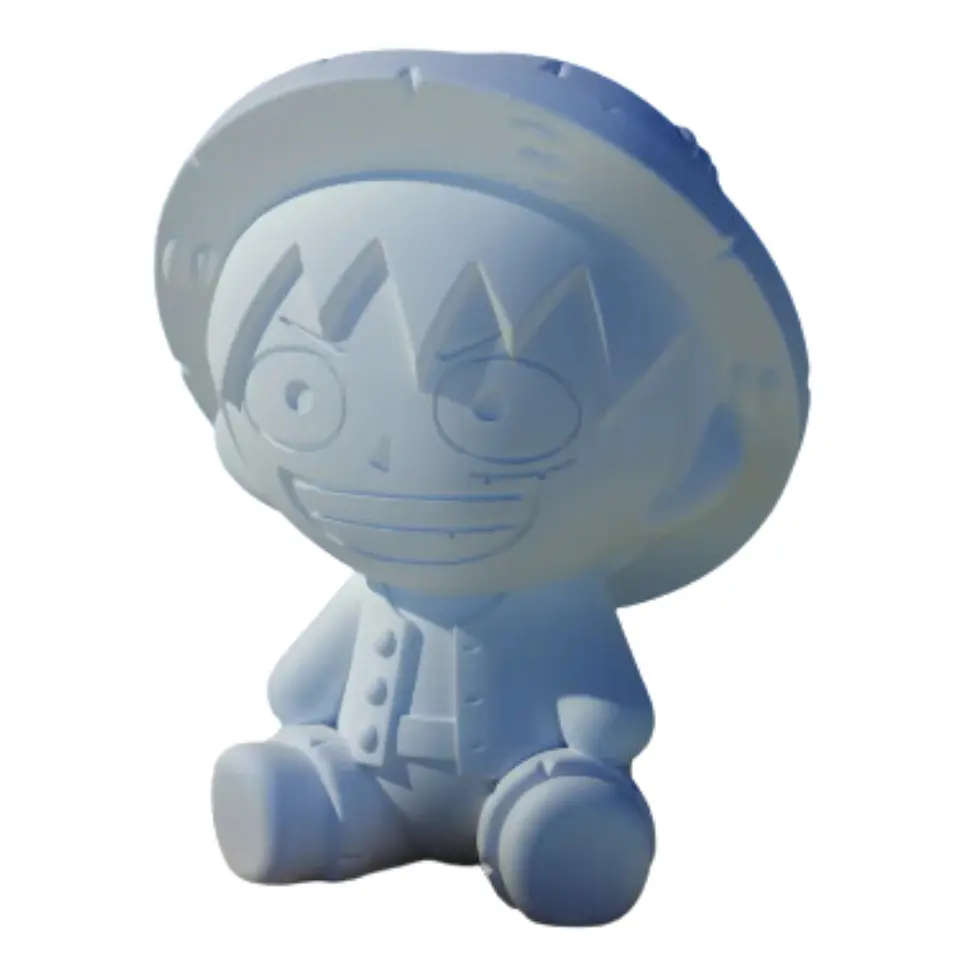 Figura Chibi Monkey D. Luffy One Piece de 16cm 1