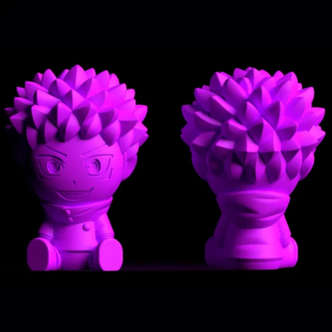 Figura Chibi Yuji (Sukuna) Jujutsu Kaisen de 16cm