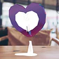 Marco de Fotos 3D en Forma de Corazón - Miniatura 3