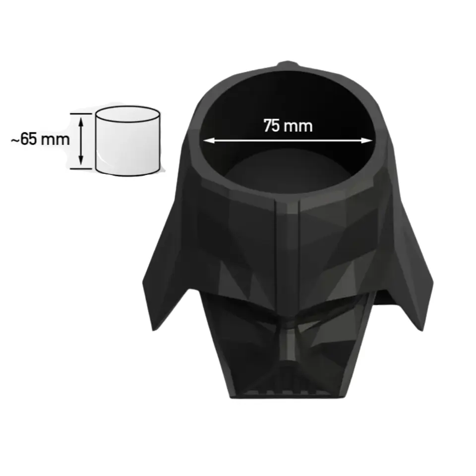 Macetero para Plantas Diseño Darth Vader 2