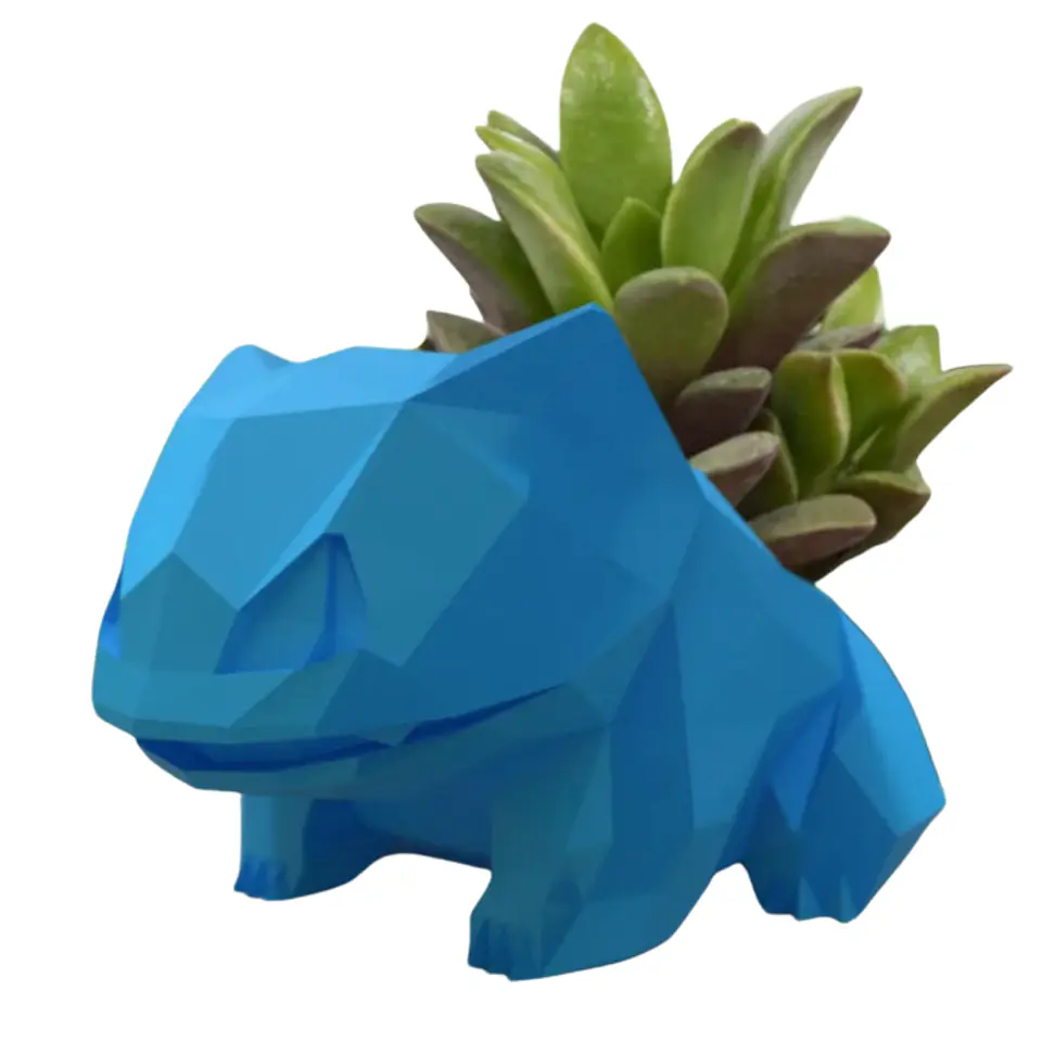 Macetero para Plantas Diseño Bulbasaur 1