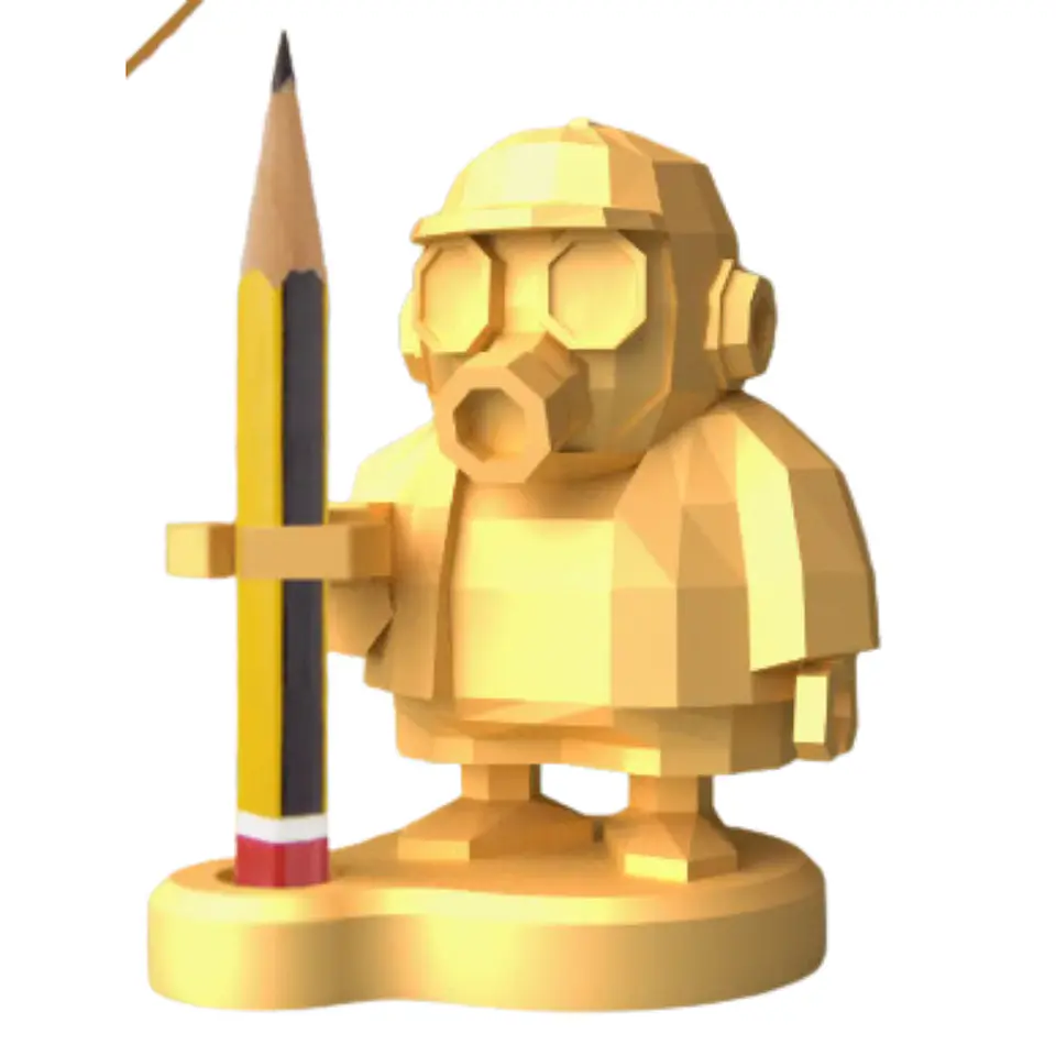 Robo Toriyama Porta Lápiz 3D 1