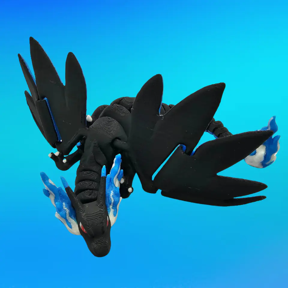 Mega Charizard Articulado Pokemon 2