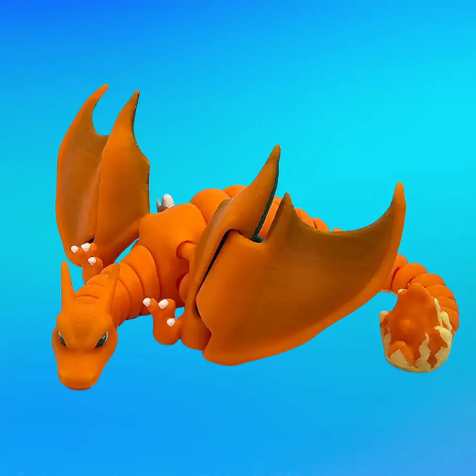 Charizard Articulado Pokemon 2