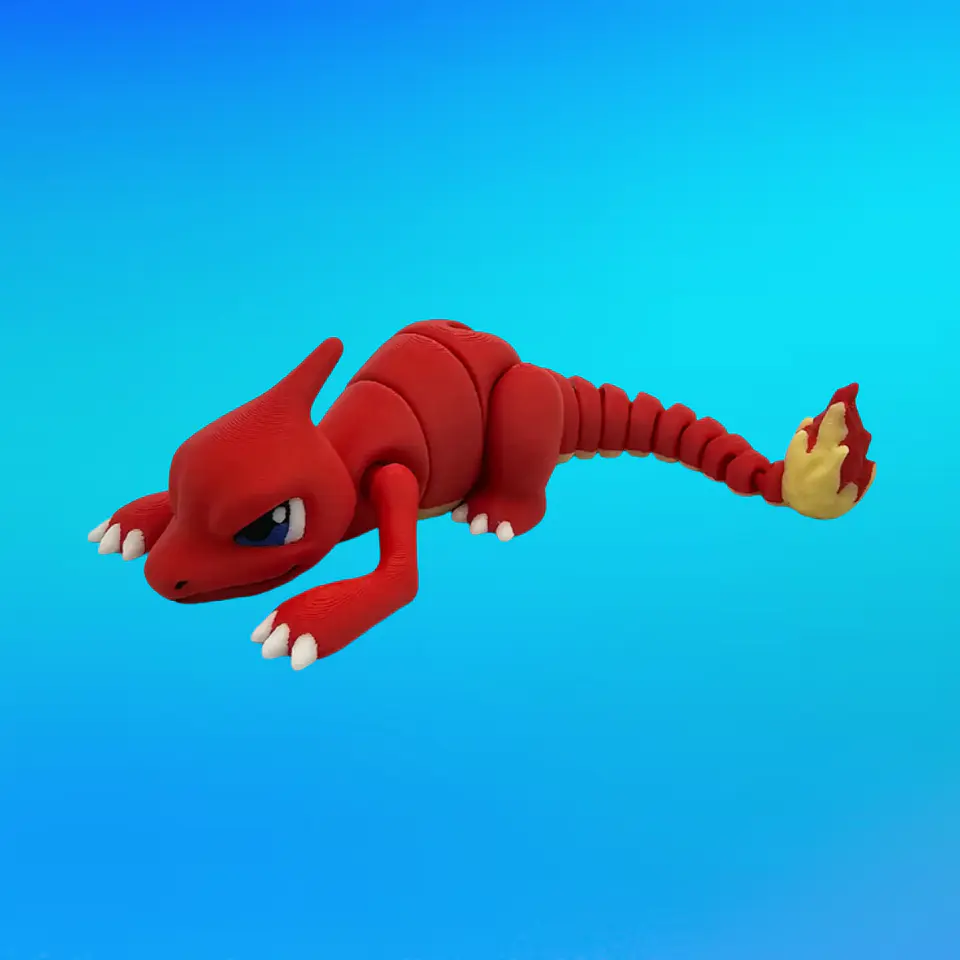 Charmeleon Articulado Pokemon 2