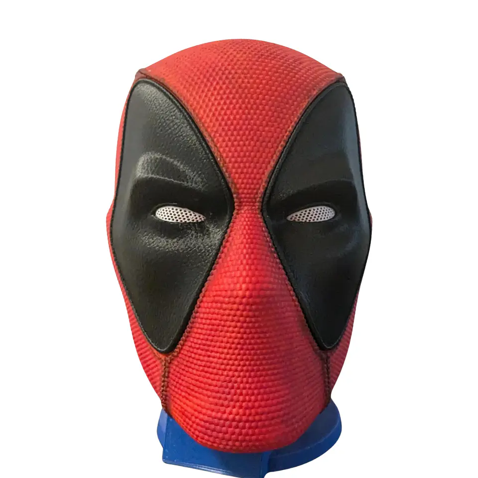 Casco Máscara Deadpool 3D Cosplay A Medida 1