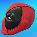 Casco Máscara Deadpool 3D Cosplay A Medida 2