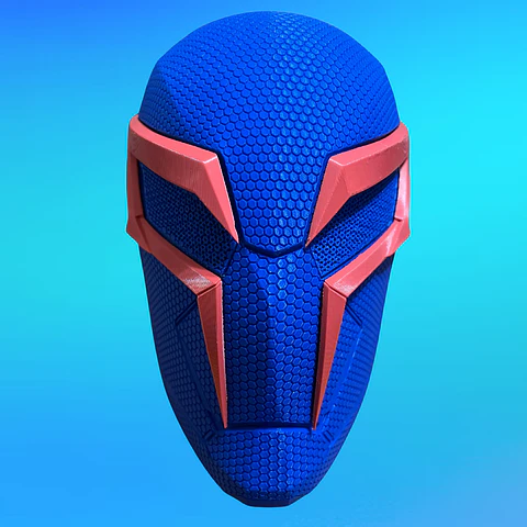 Casco Máscara Spiderman 2099 Cosplay 3D Disfraz
