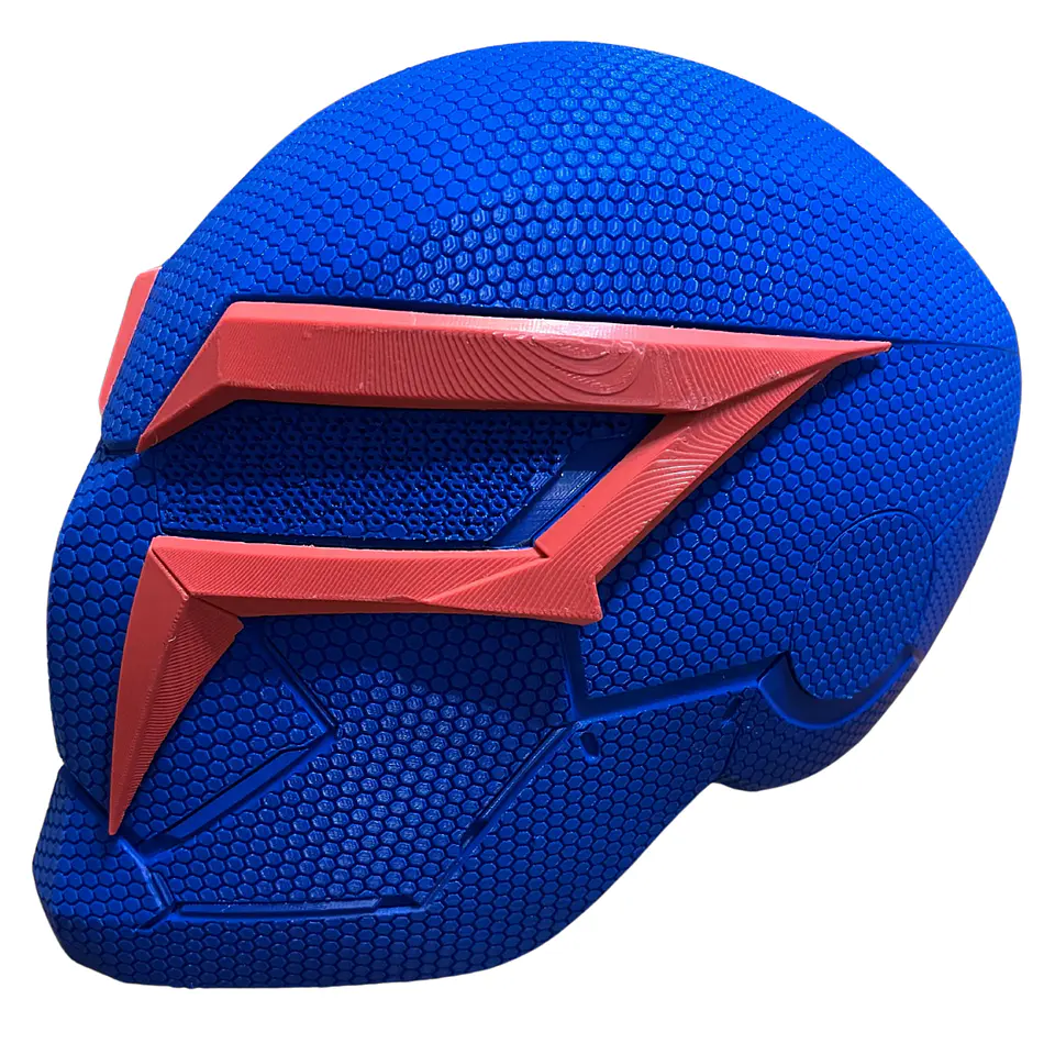 Casco Máscara Spiderman 2099 Cosplay 3D Disfraz 1