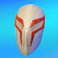 Casco Máscara spiderman 2099 Blanco 3D Cosplay Disfraz - Miniatura 2