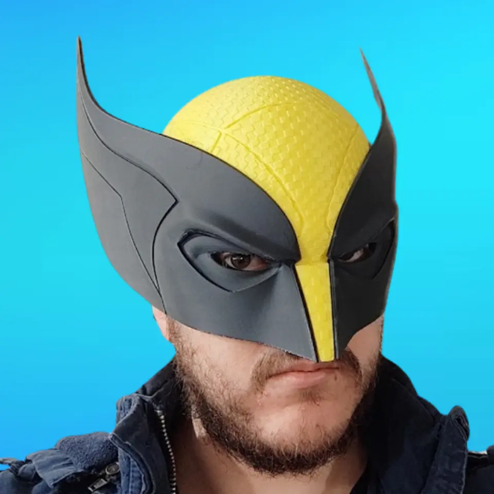Casco Máscara Wolverine 3D Cosplay A Medida 5