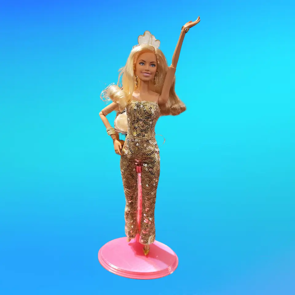 Base Soporte Para Hot Toys, Muñecas barbie, Figuras 1/6 Rosa 4