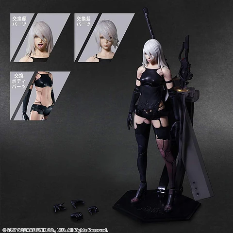 Figura A2 NieR: Automata Play Arts A2 No2 Tipo A DX Limitada