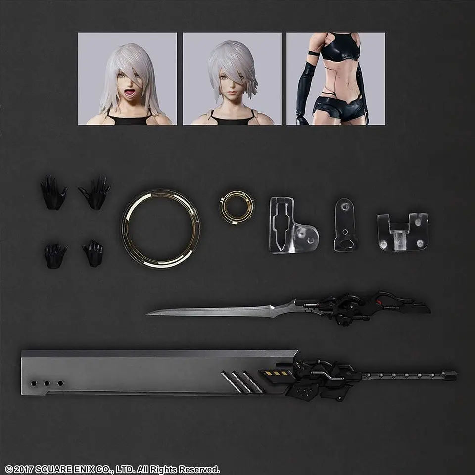 Figura A2 NieR: Automata Play Arts A2 No2 Tipo A DX Limitada 5