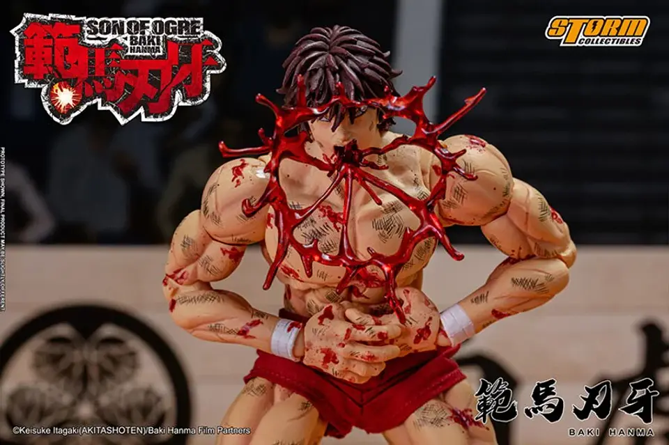 STORM COLLECTIBLES Baki Hanma 1/12 Son of Ogre Exclusivo 5