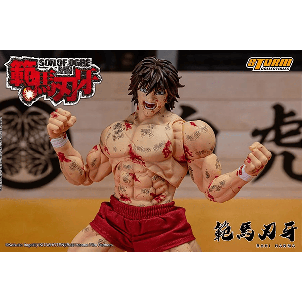 STORM COLLECTIBLES Baki Hanma 1/12 Son of Ogre Exclusivo 7